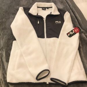 NWT Fleece Fila lightweight jacket